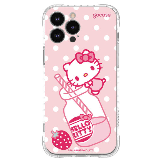 Capinha para celular  Hello Kitty - Strawberry Milk