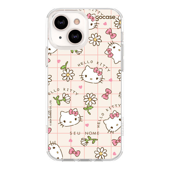 Capinha para celular Hello Kitty - Flowers and Bows