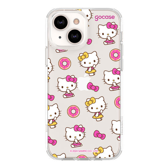 Capinha para celular  Hello Kitty - Lacinhos e Rosquinhas