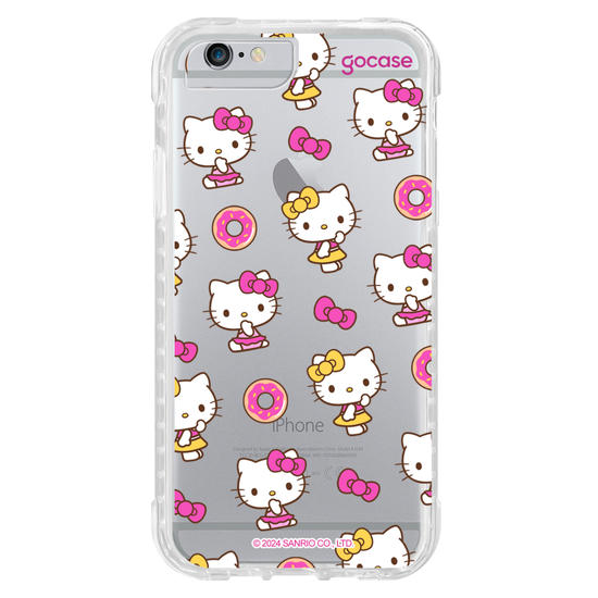 Capinha para celular  Hello Kitty - Lacinhos e Rosquinhas