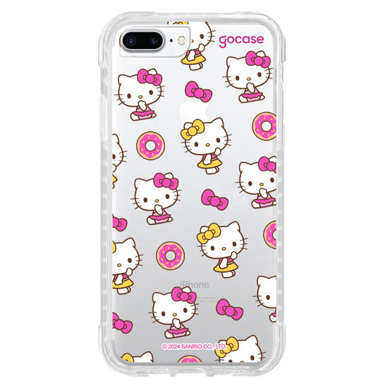 Capinha para celular  Hello Kitty - Lacinhos e Rosquinhas