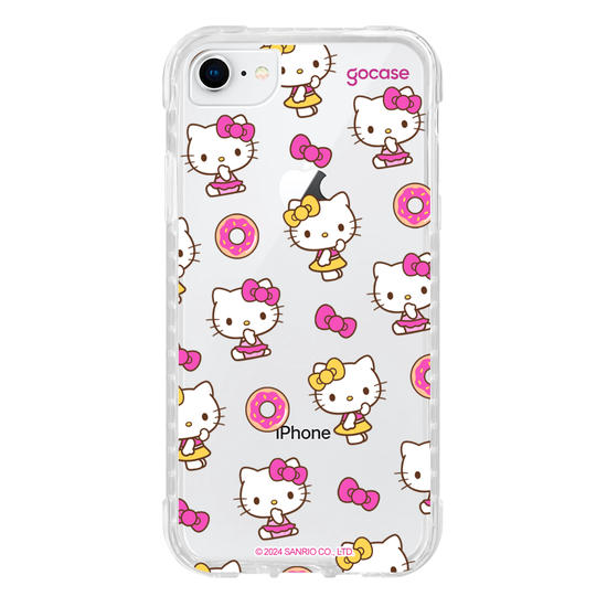 Capinha para celular  Hello Kitty - Lacinhos e Rosquinhas
