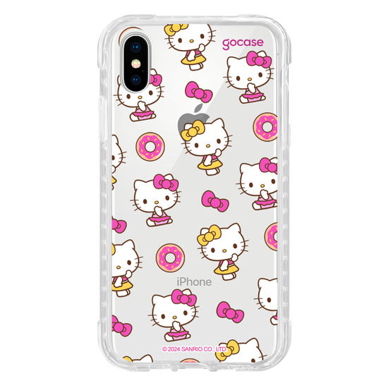 Capinha para celular  Hello Kitty - Lacinhos e Rosquinhas