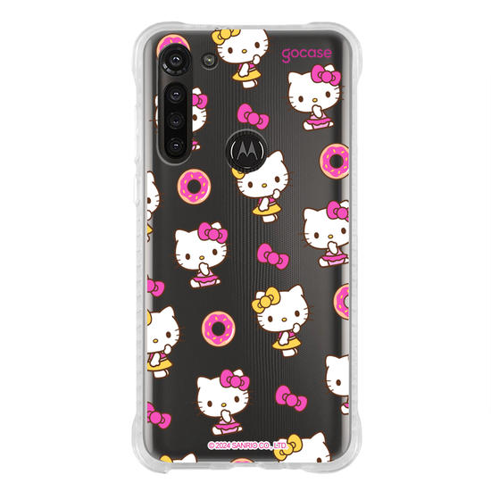 Capinha para celular  Hello Kitty - Lacinhos e Rosquinhas