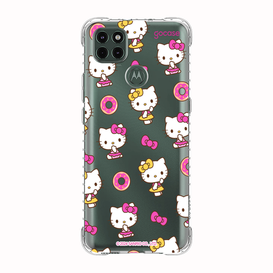 Capinha para celular  Hello Kitty - Lacinhos e Rosquinhas