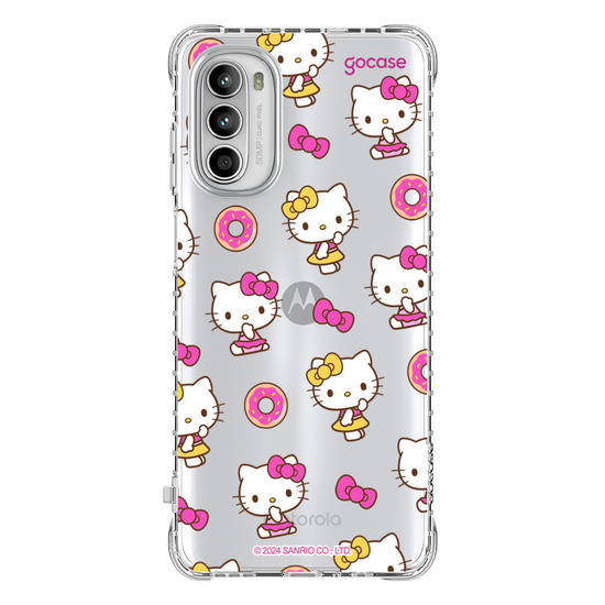 Capinha para celular  Hello Kitty - Lacinhos e Rosquinhas