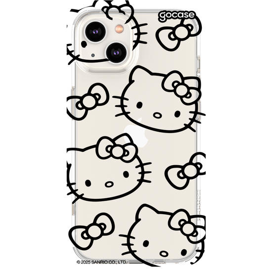 Capinha para celular  Hello Kitty - Line Pattern