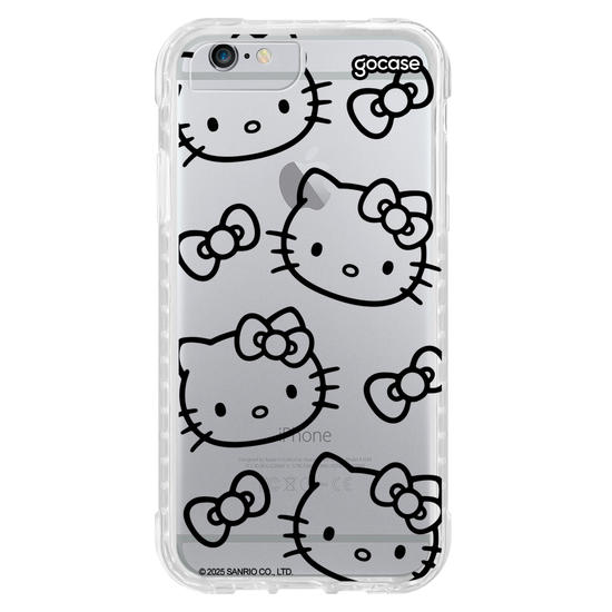 Capinha para celular  Hello Kitty - Line Pattern