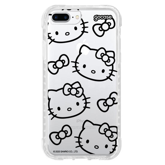Capinha para celular  Hello Kitty - Line Pattern