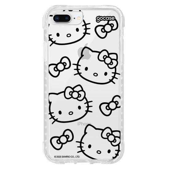 Capinha para celular  Hello Kitty - Line Pattern