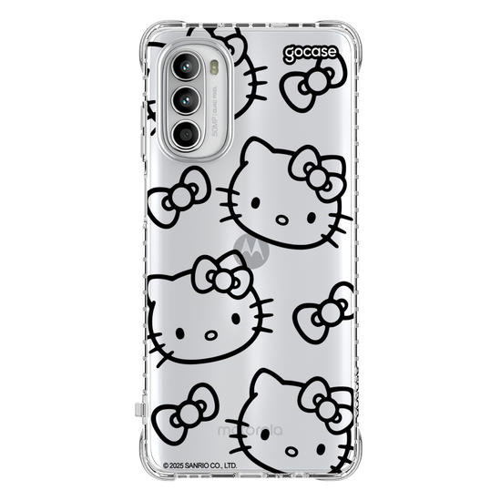 Capinha para celular  Hello Kitty - Line Pattern
