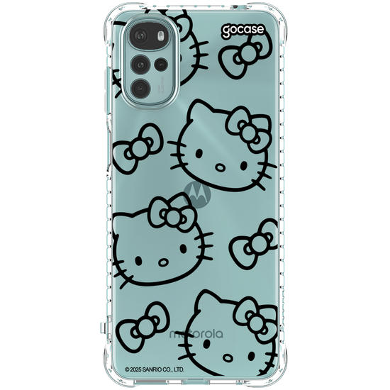 Capinha para celular  Hello Kitty - Line Pattern