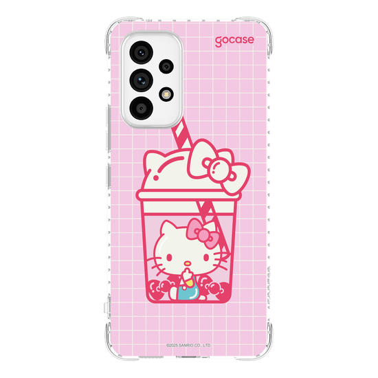 Capinha para celular  Hello Kitty - Boba Tea
