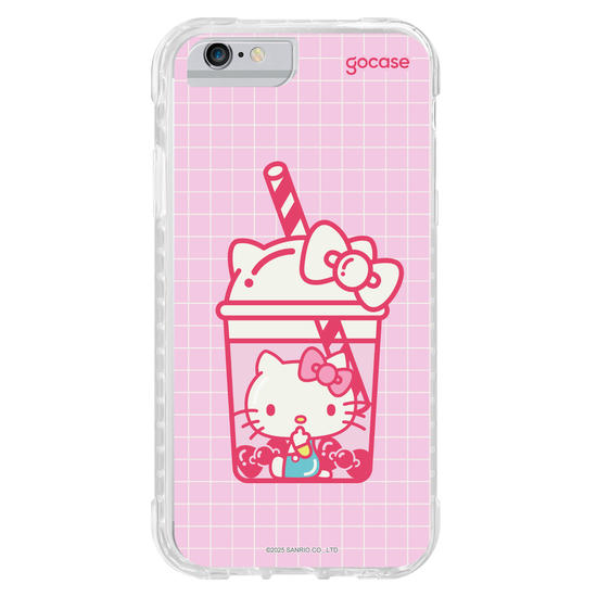 Capinha para celular  Hello Kitty - Boba Tea