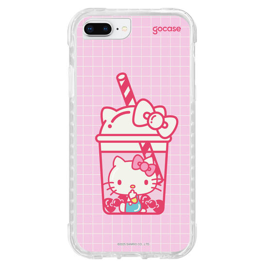 Capinha para celular  Hello Kitty - Boba Tea