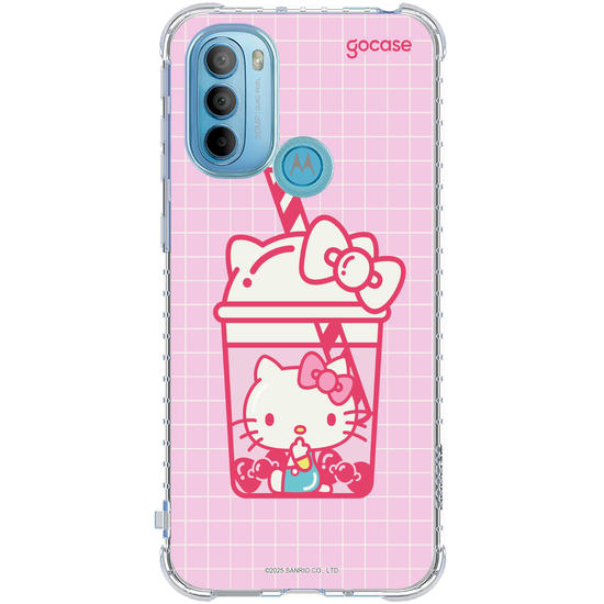 Capinha para celular  Hello Kitty - Boba Tea