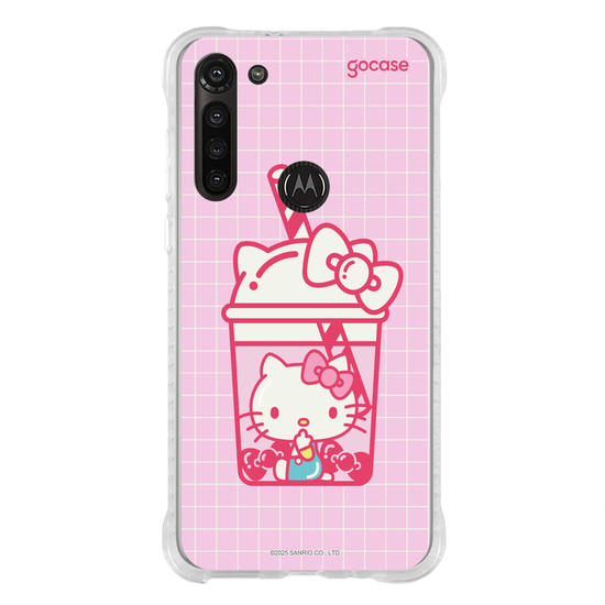 Capinha para celular  Hello Kitty - Boba Tea