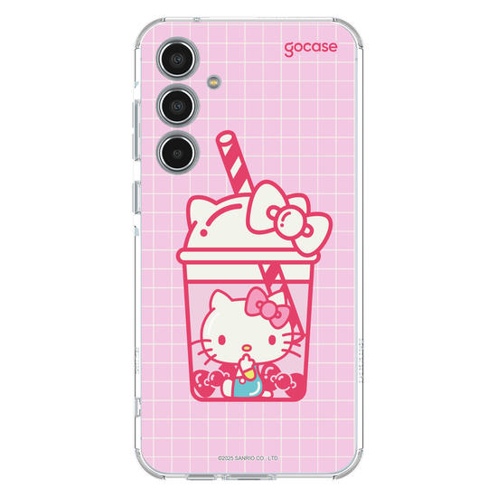 Capinha para celular  Hello Kitty - Boba Tea