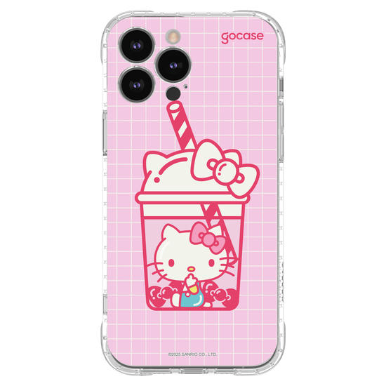 Capinha para celular  Hello Kitty - Boba Tea
