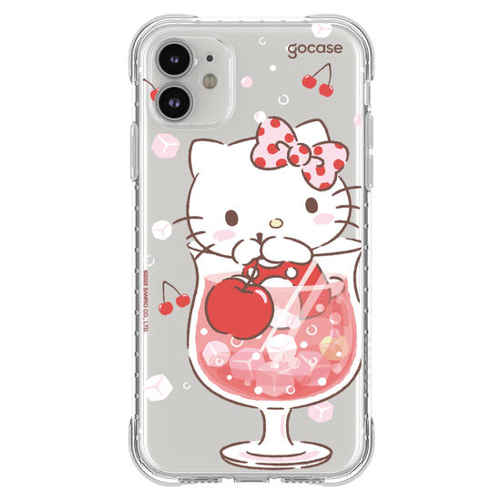 Capinha para celular  Hello Kitty - Cherry Drink