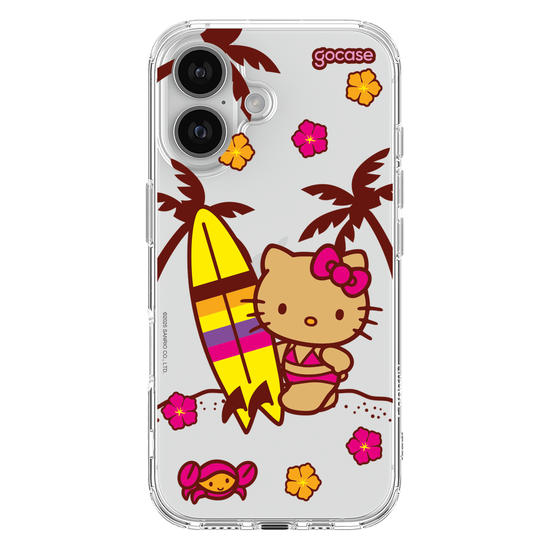 Capinha para celular  Hello Kitty - Bronzeada