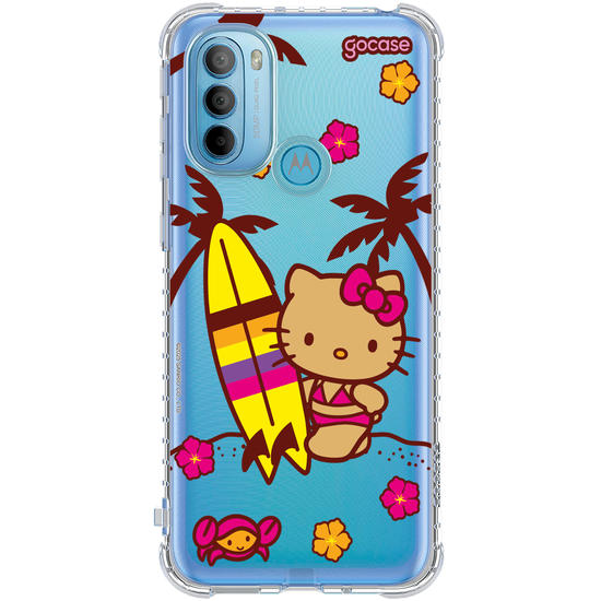 Capinha para celular  Hello Kitty - Bronzeada