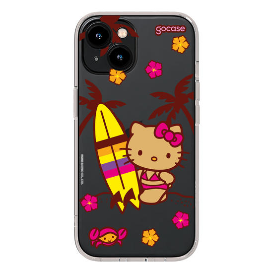 Capinha para celular  Hello Kitty - Bronzeada