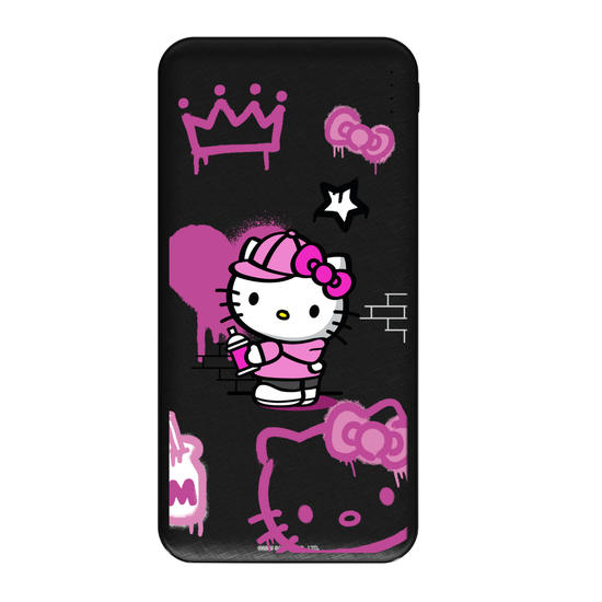 Carregador Portátil Fast Charge - Hello Kitty - Street Grafiteira