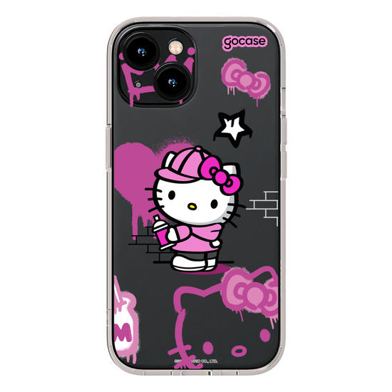 Capinha para celular  Hello Kitty - Street Grafiteira