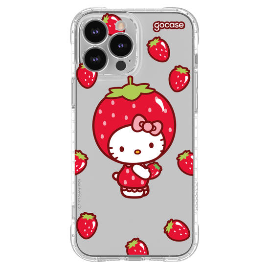 Capinha para celular  Hello Kitty - Moranguinho
