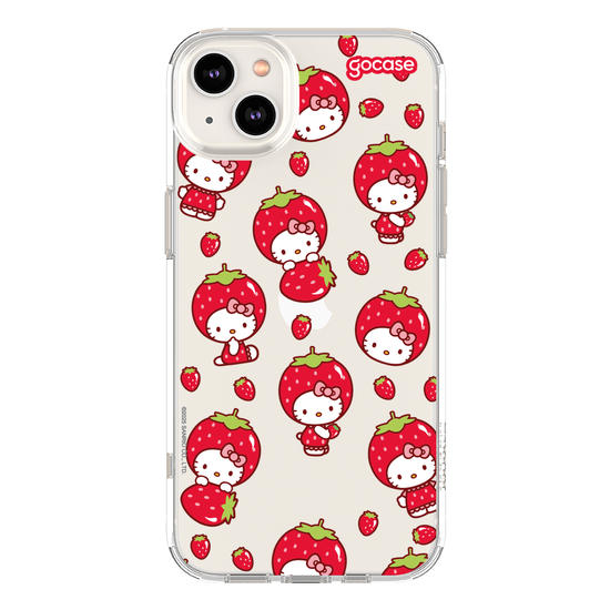 Capinha para celular  Hello Kitty - Moranguinho Pattern