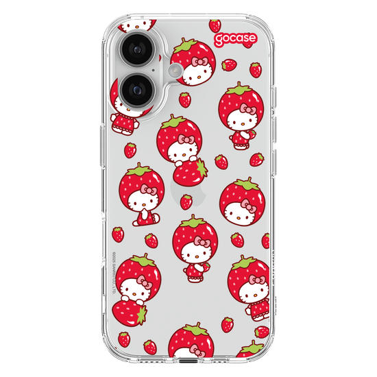 Capinha para celular  Hello Kitty - Moranguinho Pattern