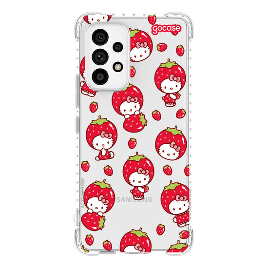 Capinha para celular  Hello Kitty - Moranguinho Pattern