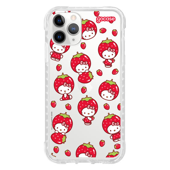 Capinha para celular  Hello Kitty - Moranguinho Pattern