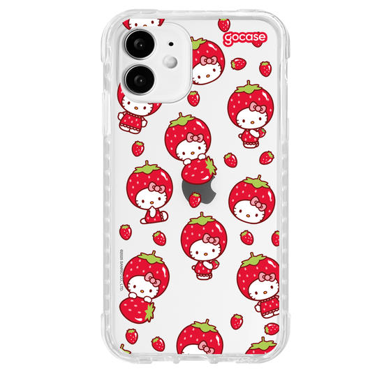 Capinha para celular  Hello Kitty - Moranguinho Pattern