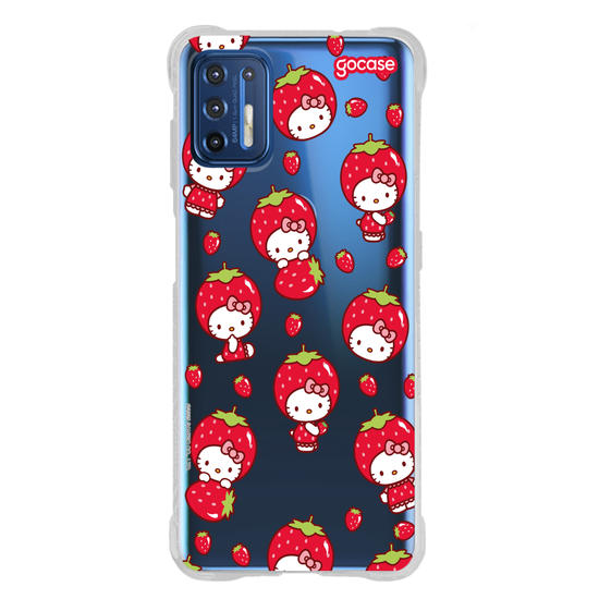 Capinha para celular  Hello Kitty - Moranguinho Pattern