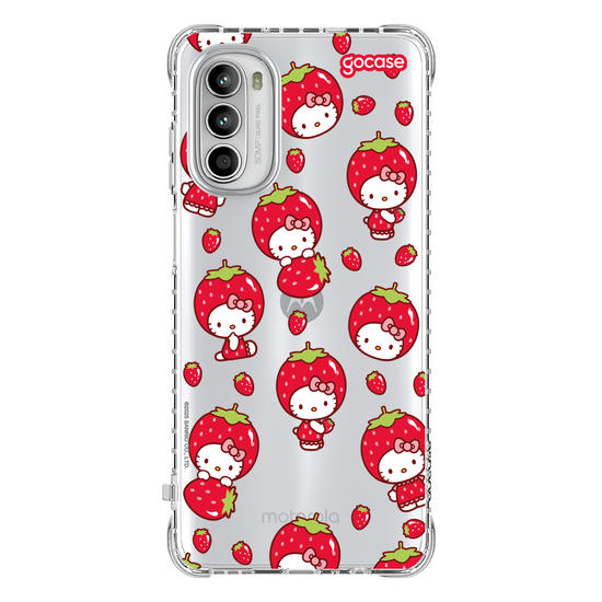 Capinha para celular  Hello Kitty - Moranguinho Pattern