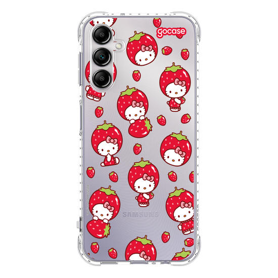 Capinha para celular  Hello Kitty - Moranguinho Pattern