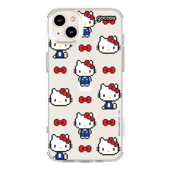 Capinha para celular  Hello Kitty - Pixel Love Pattern