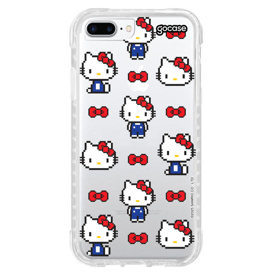 Capinha para celular  Hello Kitty - Pixel Love Pattern