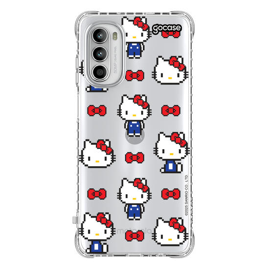 Capinha para celular  Hello Kitty - Pixel Love Pattern