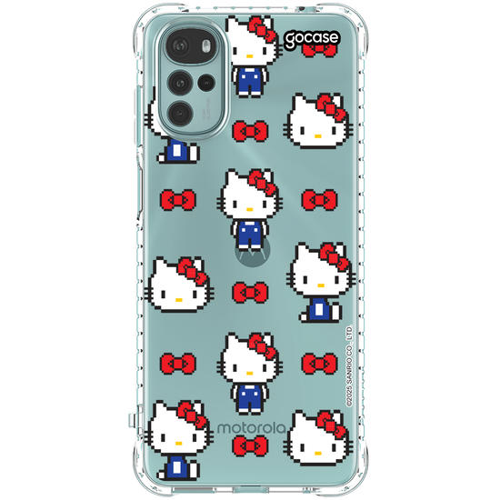 Capinha para celular  Hello Kitty - Pixel Love Pattern