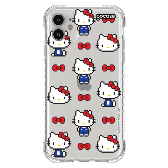 Capinha para celular  Hello Kitty - Pixel Love Pattern