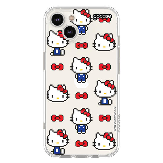Capinha para celular  Hello Kitty - Pixel Love Pattern