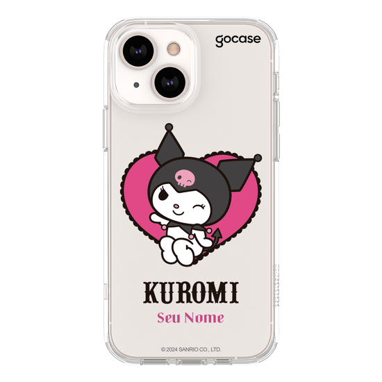 Capinha para celular Kuromi - Heart