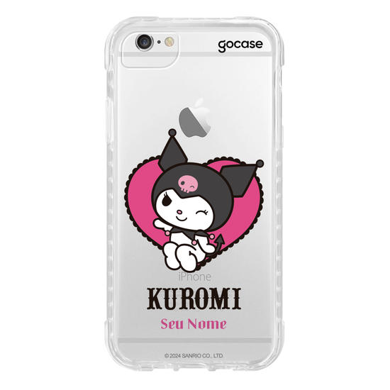 Capinha para celular  Kuromi - Heart
