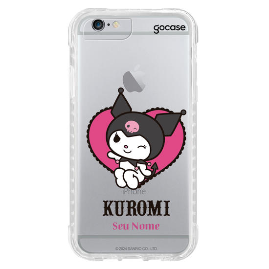 Capinha para celular  Kuromi - Heart