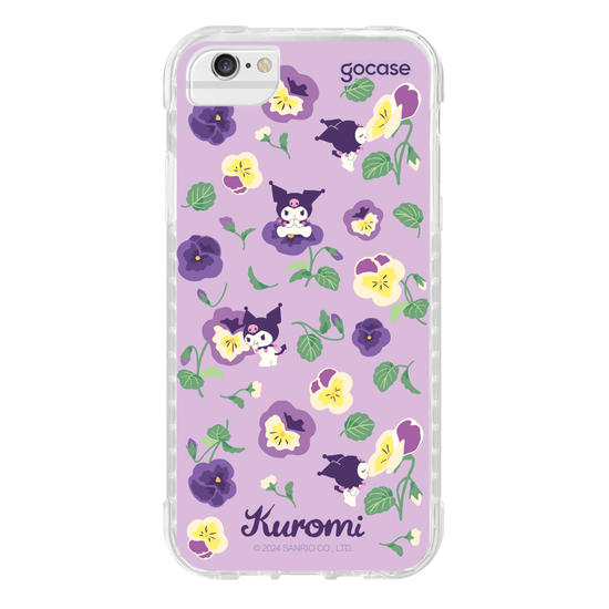 Capinha para celular  Kuromi - Lilac Pattern