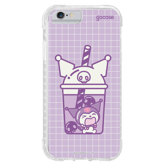 Capinha para celular  Kuromi - Boba Tea