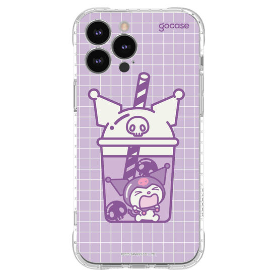 Capinha para celular  Kuromi - Boba Tea